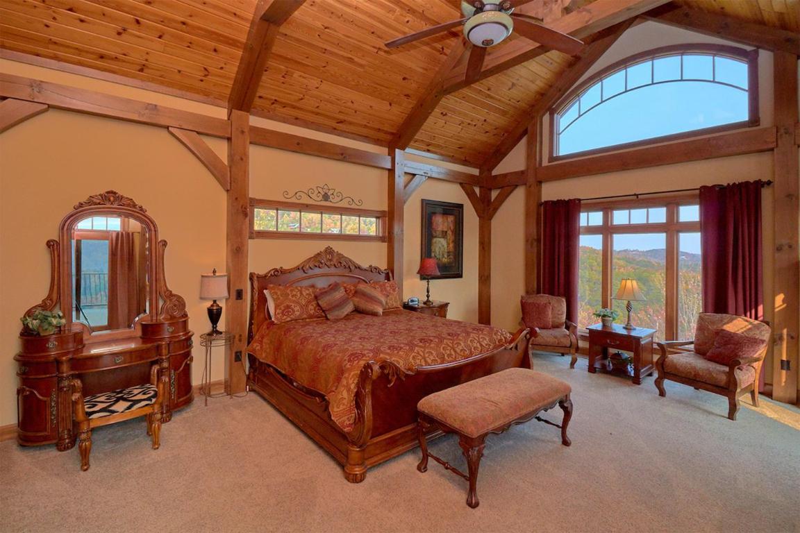 Journey'S End, 5 Bedrooms, Sleeps 12, Private Outdoor Pool, Theater, Sauna Sevierville Exterior photo